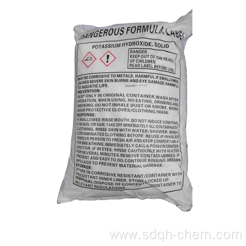 KOH Cautic Potash Used in Activated Carbon 90%